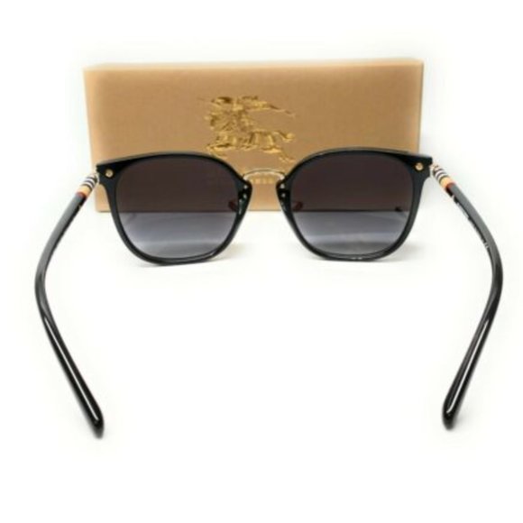 Burberry Women's Black Grey Gradient Sunglasses! - Picture 4 of 4